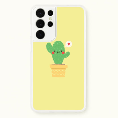 Cute Cactus  -  Phone Case for Galaxy S21 Ultra