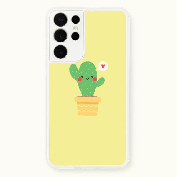 Cute Cactus  -  Phone Case for Galaxy S21 Ultra
