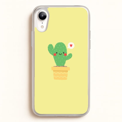 Cute Cactus  -  Phone Case for iPhone XR