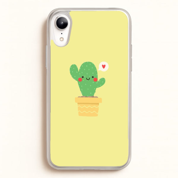 Cute Cactus  -  Phone Case for iPhone XR