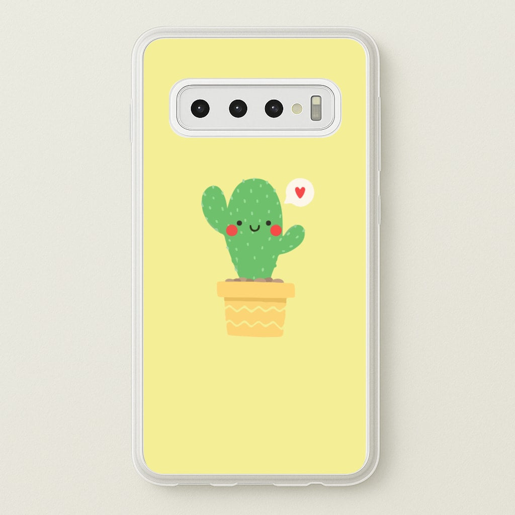 Cute Cactus  -  Phone Case for Galaxy S10 Plus