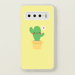 Cute Cactus  -  Phone Case for Galaxy S10 Plus