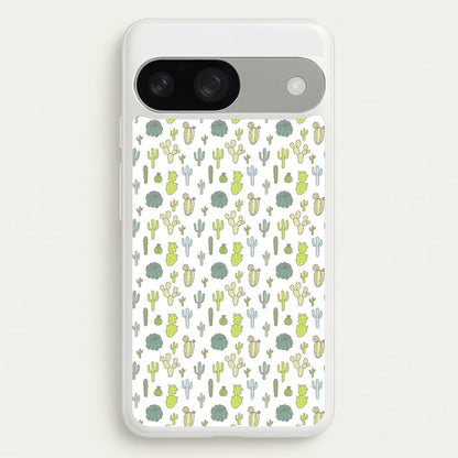 Cactus Pattern  -  Phone Case for Google Pixel 9 / 9 Pro