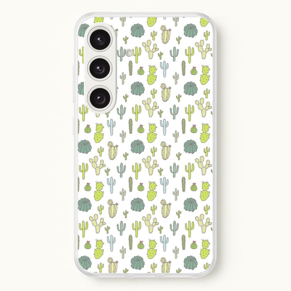 Cactus Pattern  -  Phone Case for Galaxy S24FE