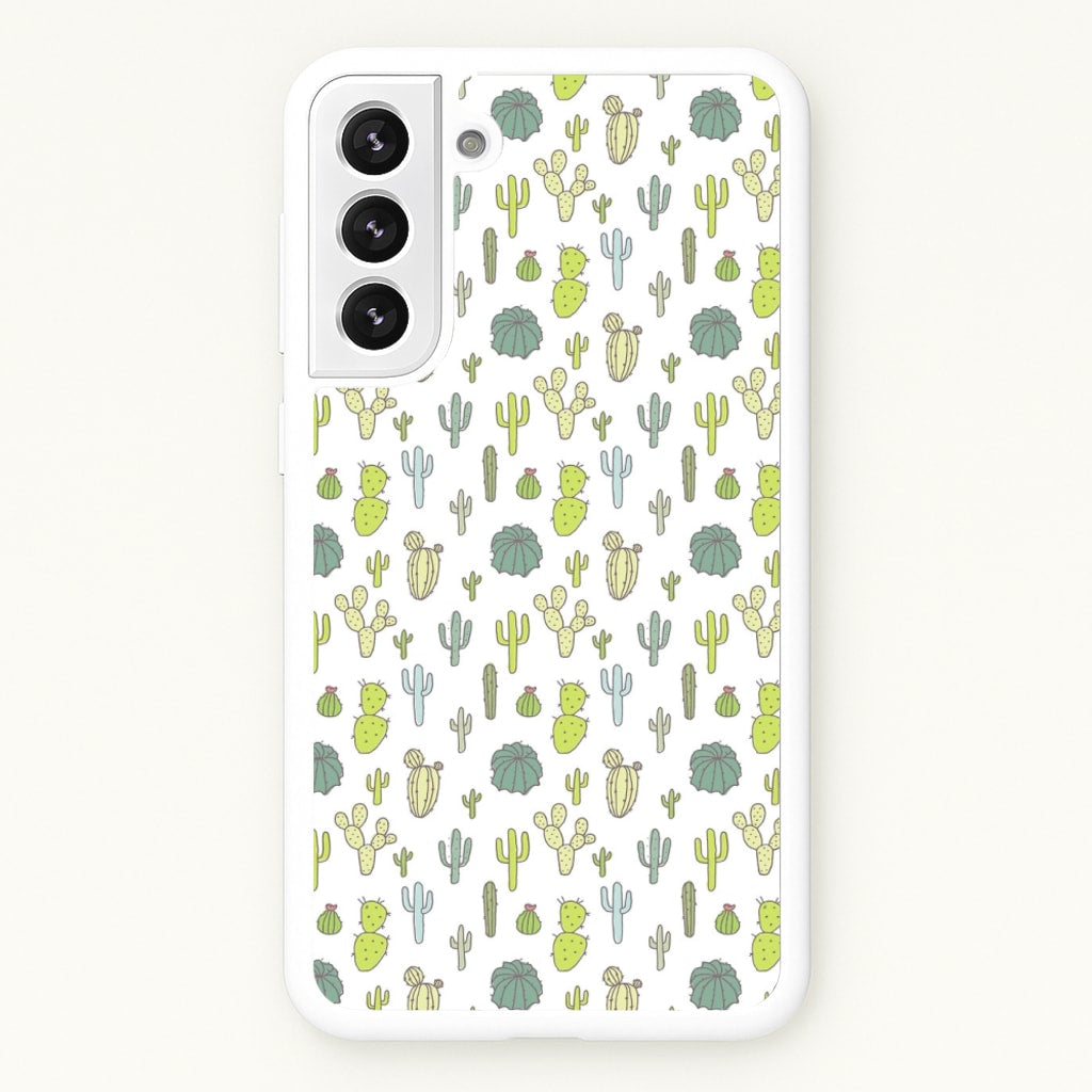 Cactus Pattern  -  Phone Case for Galaxy S22 Plus