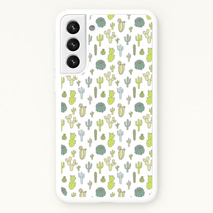 Cactus Pattern  -  Phone Case for Galaxy S22 Plus