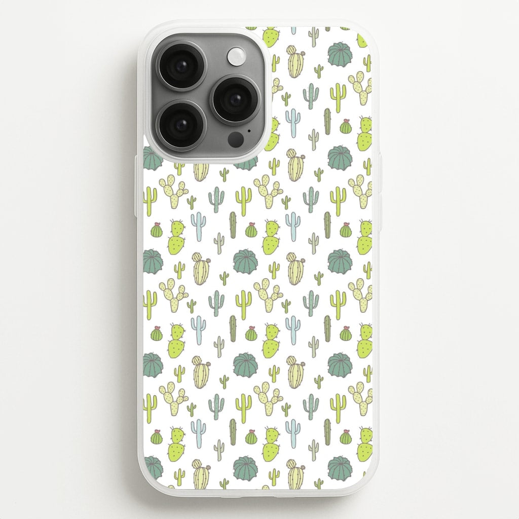 Cactus Pattern  -  Phone Case for iPhone 13 Pro Max