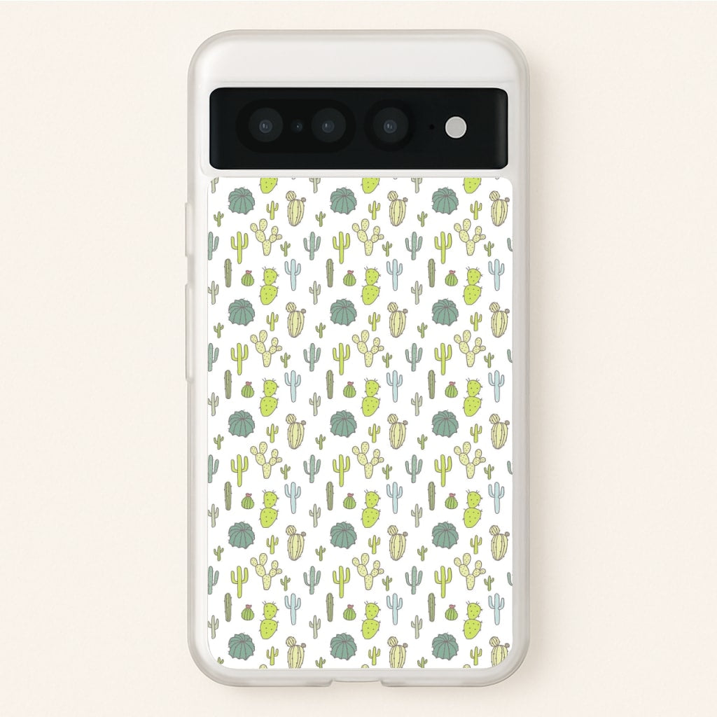 Cactus Pattern  -  Phone Case for Google Pixel 7 Pro