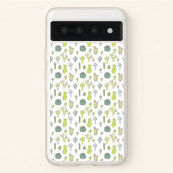 Cactus Pattern  -  Phone Case for Google Pixel 7 Pro