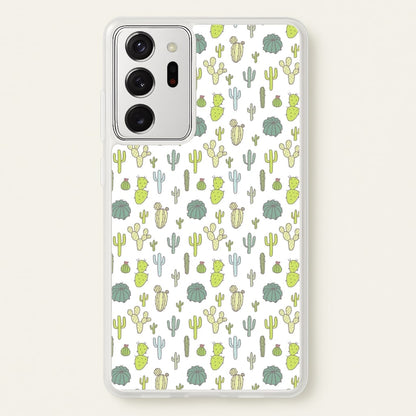 Cactus Pattern  -  Phone Case for Galaxy Note 20 Ultra