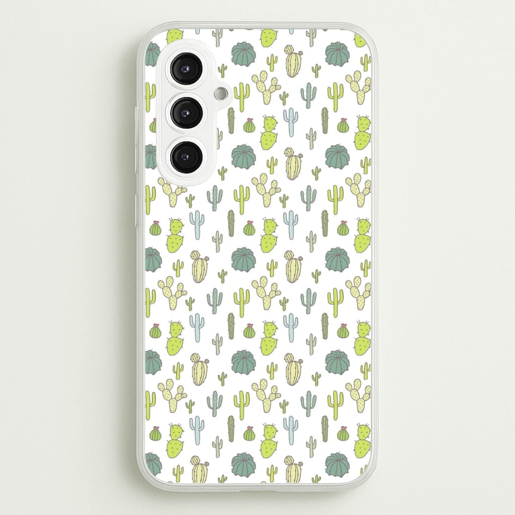Cactus Pattern  -  Phone Case for Galaxy S23FE