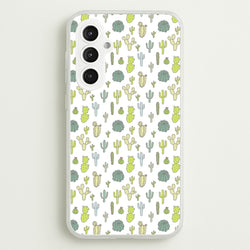 Cactus Pattern  -  Phone Case for Galaxy S23FE