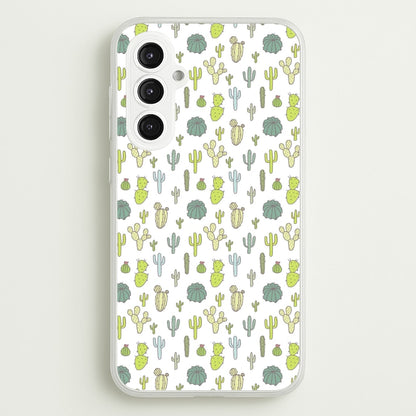 Cactus Pattern  -  Phone Case for Galaxy S23FE