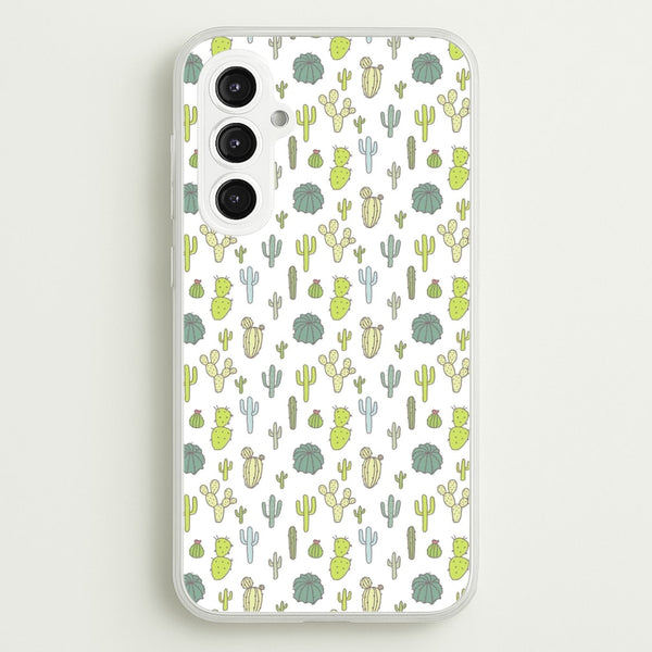 Cactus Pattern  -  Phone Case for Galaxy S23FE