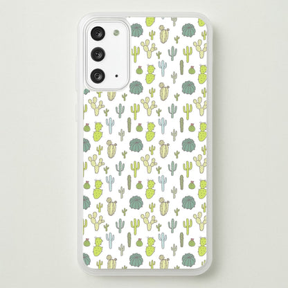 Cactus Pattern  -  Phone Case for Galaxy Note 20