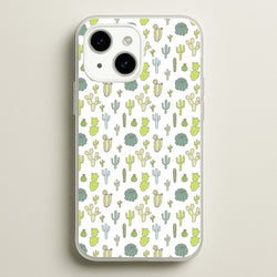 Cactus Pattern  -  Phone Case for iPhone 14