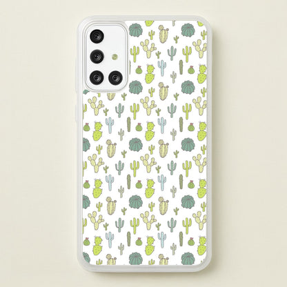 Cactus Pattern  -  Phone Case for Galaxy A71