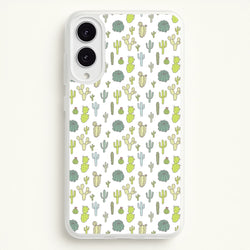 Cactus Pattern  -  Phone Case for Galaxy S25 Edge