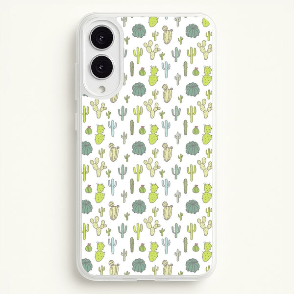 Cactus Pattern  -  Phone Case for Galaxy S25 Edge