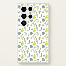 Cactus Pattern  -  Phone Case for Galaxy S24 Ultra