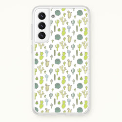 Cactus Pattern  -  Phone Case for Galaxy S21