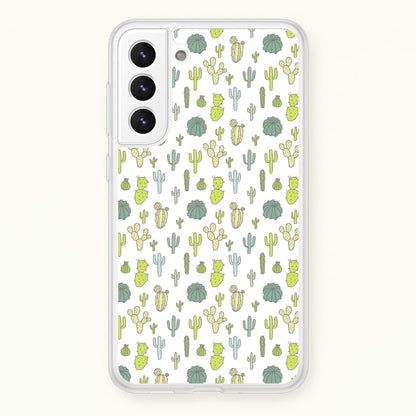 Cactus Pattern  -  Phone Case for Galaxy S21