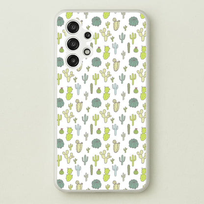 Cactus Pattern  -  Phone Case for Galaxy A13