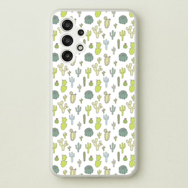 Cactus Pattern  -  Phone Case for Galaxy A13