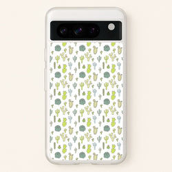 Cactus Pattern  -  Phone Case for Google Pixel 8 Pro