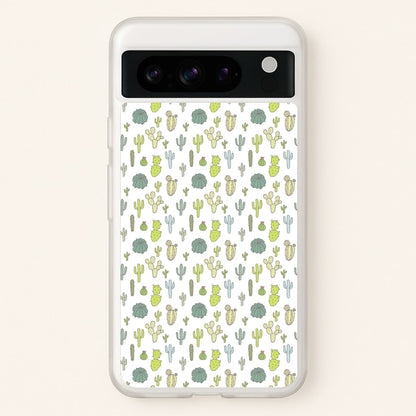 Cactus Pattern  -  Phone Case for Google Pixel 8 Pro