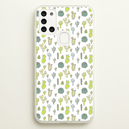 Cactus Pattern  -  Phone Case for Galaxy A21s