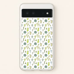 Cactus Pattern  -  Phone Case for Google Pixel 6