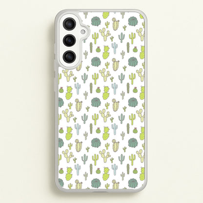 Cactus Pattern  -  Phone Case for Galaxy A34