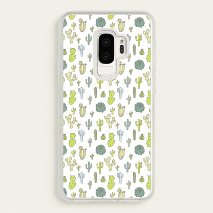 Cactus Pattern  -  Phone Case for Galaxy S9 Plus