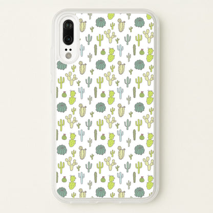 Cactus Pattern  -  Phone Case for Huawei P20