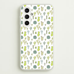 Cactus Pattern  -  Phone Case for Galaxy A14