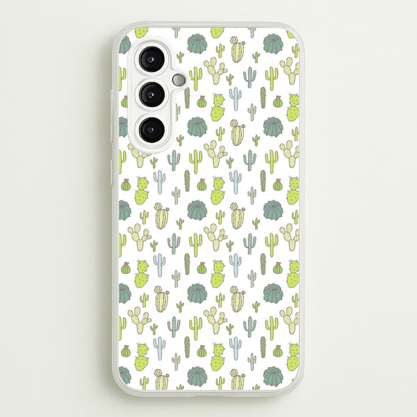 Cactus Pattern  -  Phone Case for Galaxy A14