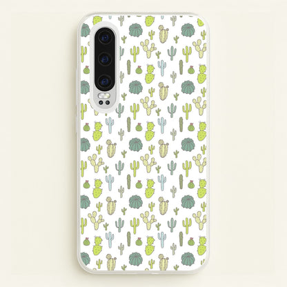 Cactus Pattern  -  Phone Case for Huawei P30