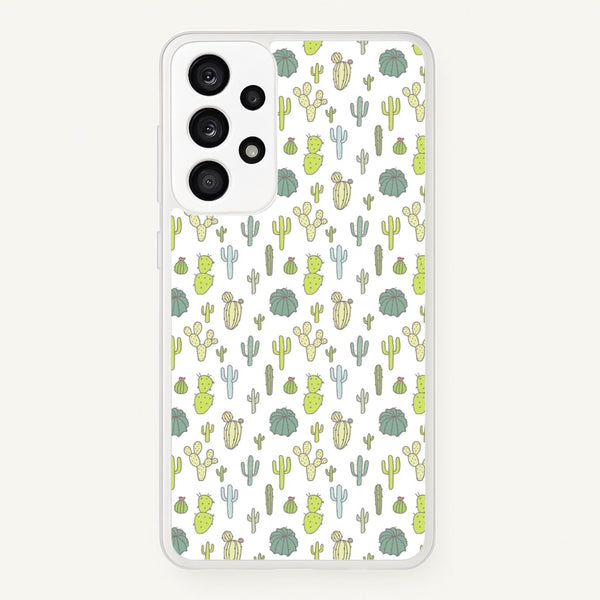 Cactus Pattern  -  Phone Case for Galaxy A33