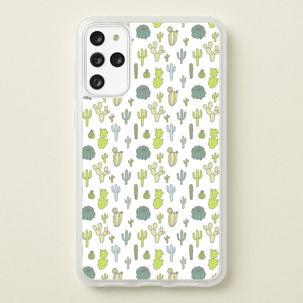 Cactus Pattern  -  Phone Case for Galaxy S20 Plus