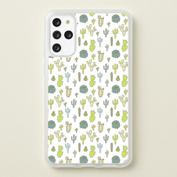 Cactus Pattern  -  Phone Case for Galaxy S20 Plus