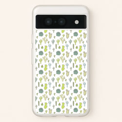 Cactus Pattern  -  Phone Case for Google Pixel 8