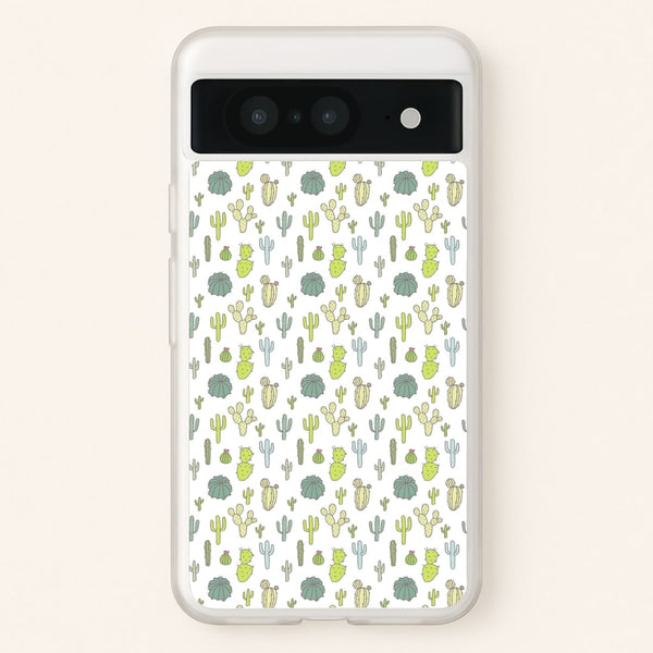 Cactus Pattern  -  Phone Case for Google Pixel 8