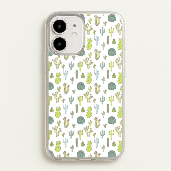 Cactus Pattern  -  Phone Case for iPhone 12 Mini