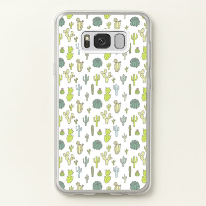Cactus Pattern  -  Phone Case for Galaxy S8 Plus