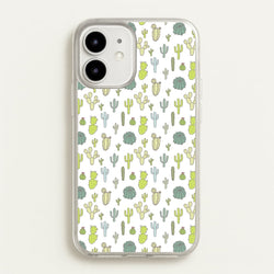 Cactus Pattern  -  Phone Case for iPhone 12 / 12 Pro