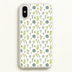 Cactus Pattern  -  Phone Case for iPhone XS Max