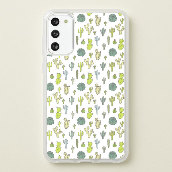 Cactus Pattern  -  Phone Case for Galaxy S20FE