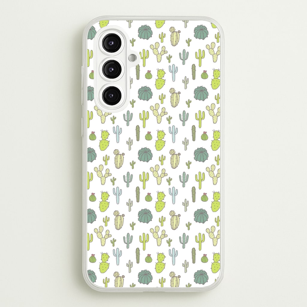 Cactus Pattern  -  Phone Case for Galaxy A16