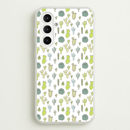 Cactus Pattern  -  Phone Case for Galaxy A16